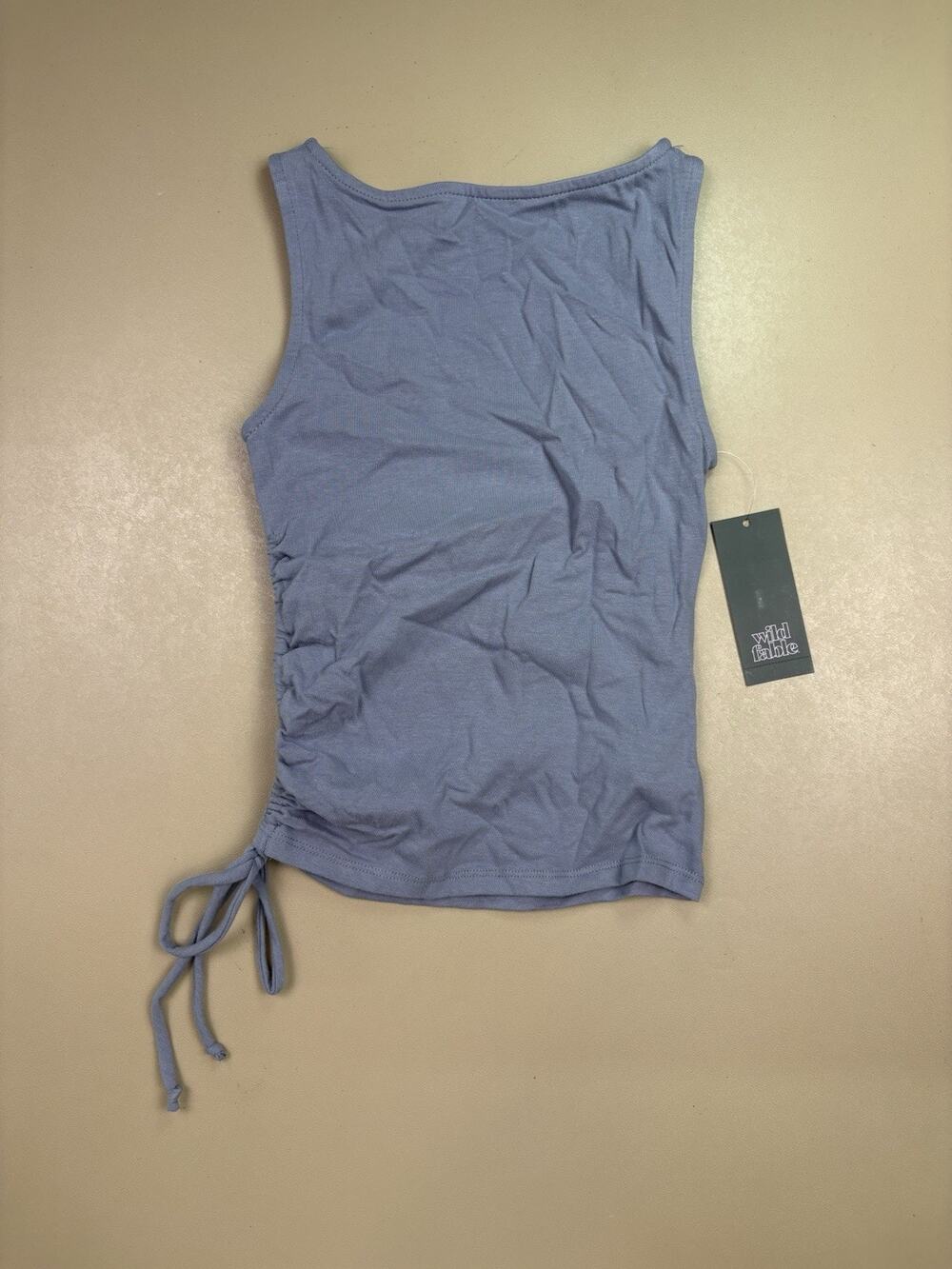 wild fable Lavender Side-Tie Tank Top